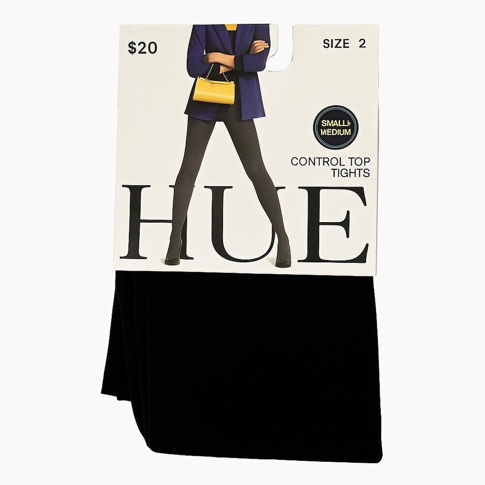 3/$20 Bundle •Hue Ultimate Opaque Black Tights Size 02